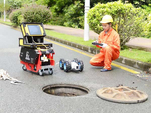 洞口管道机器人检测