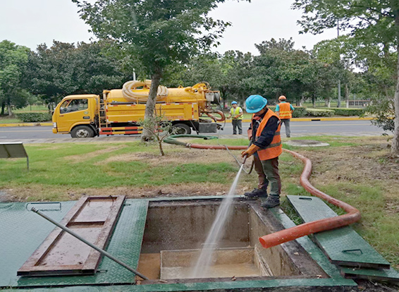 洞口化油池清理
