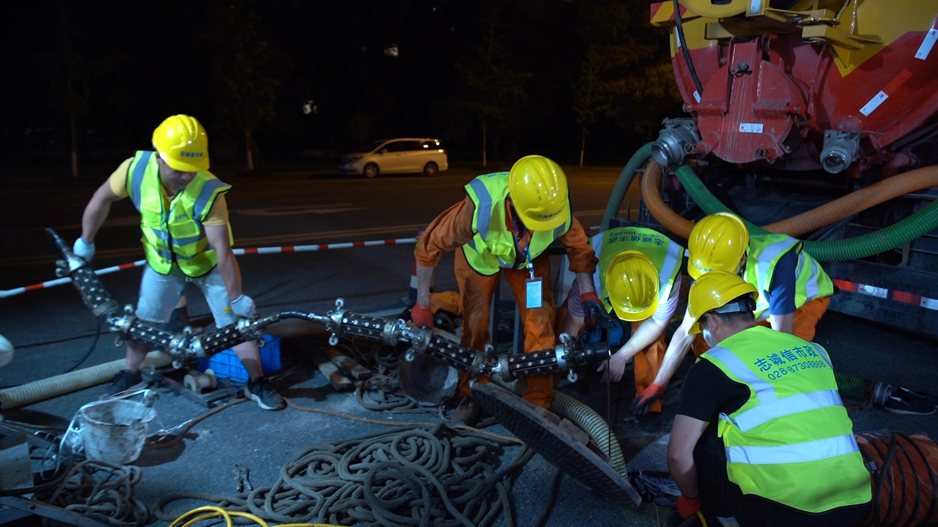 洞口紫外光固化修复